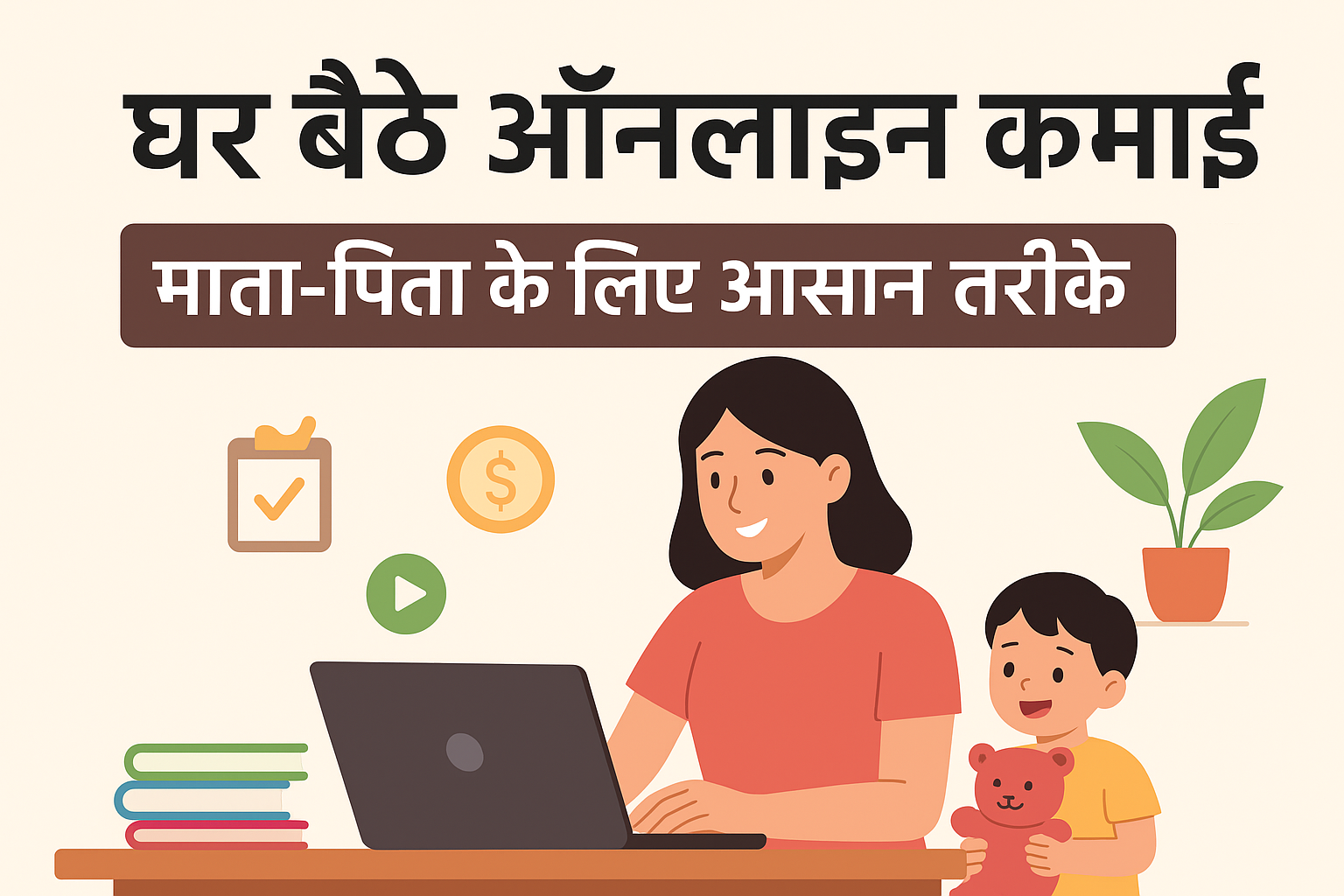 घर बैठे ऑनलाइन कमाई