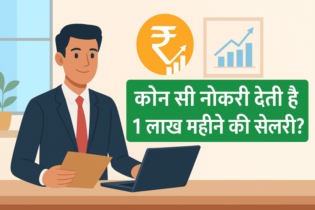 1 लाख महीने की सैलरी देने वाली नौकरियां हाई इनकम करियर गाइड