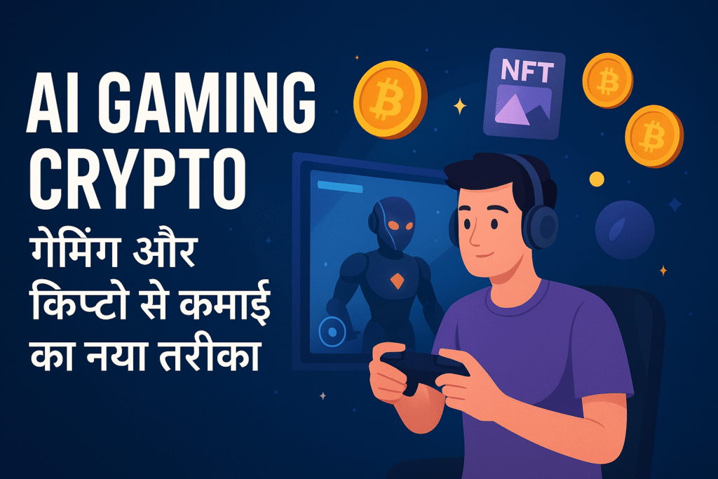 AI Gaming Crypto गेमिंग, AI और क्रिप्टो से कमाई का नया तरीका