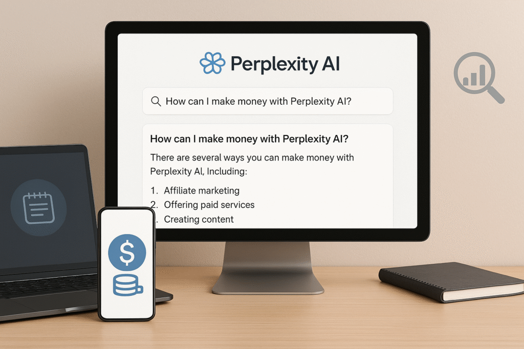 Perplexity AI से पैसे कैसे कमाए जा सकते हैं