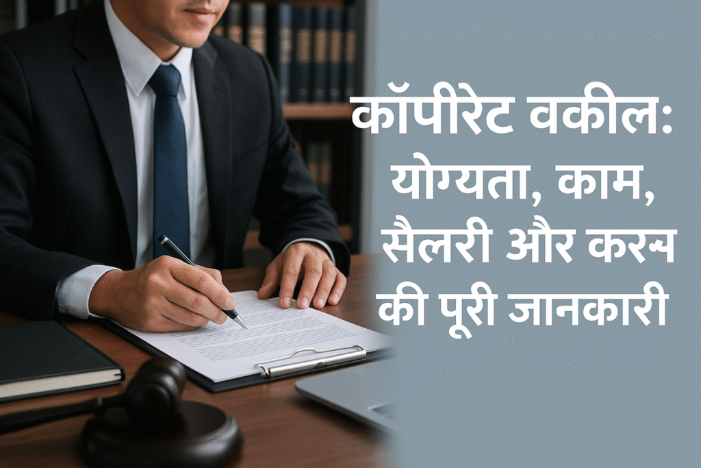 कॉर्पोरेट वकील