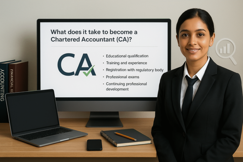 चार्टर्ड अकाउंटेंट बनने के लिए क्या करना पड़ता है