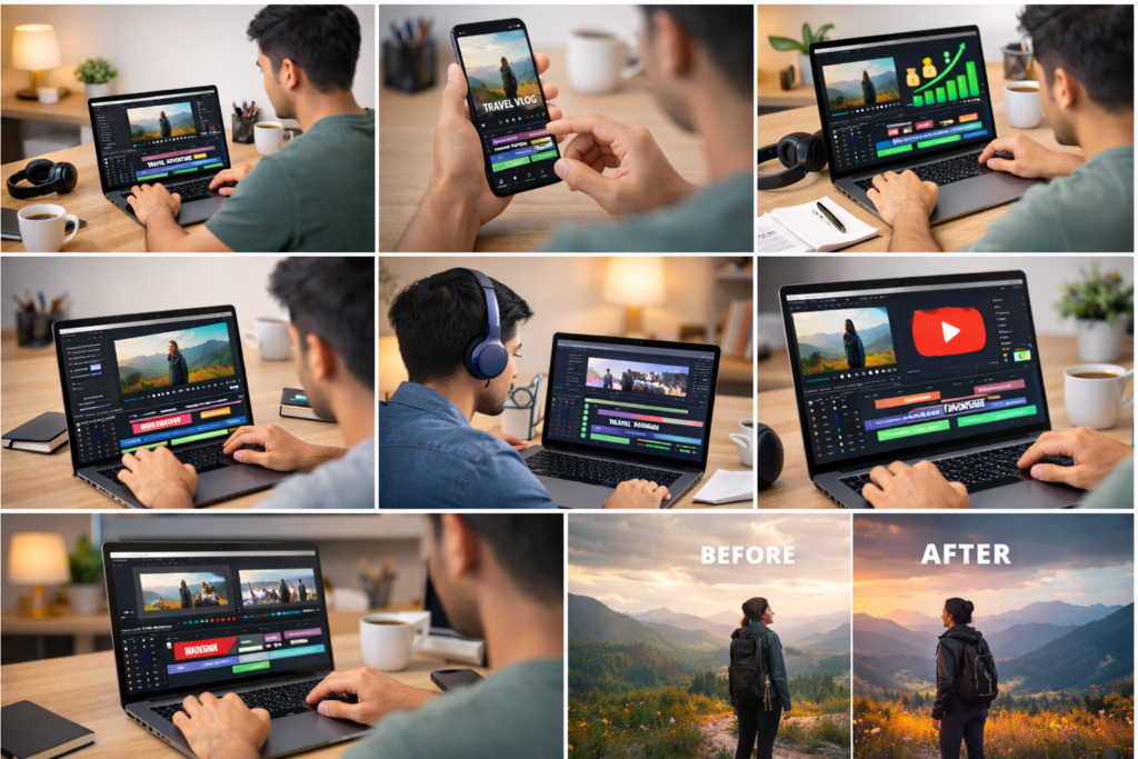 2026 में घर बैठे वीडियो एडिटिंग से पैसे कमाने के आसान तरीके