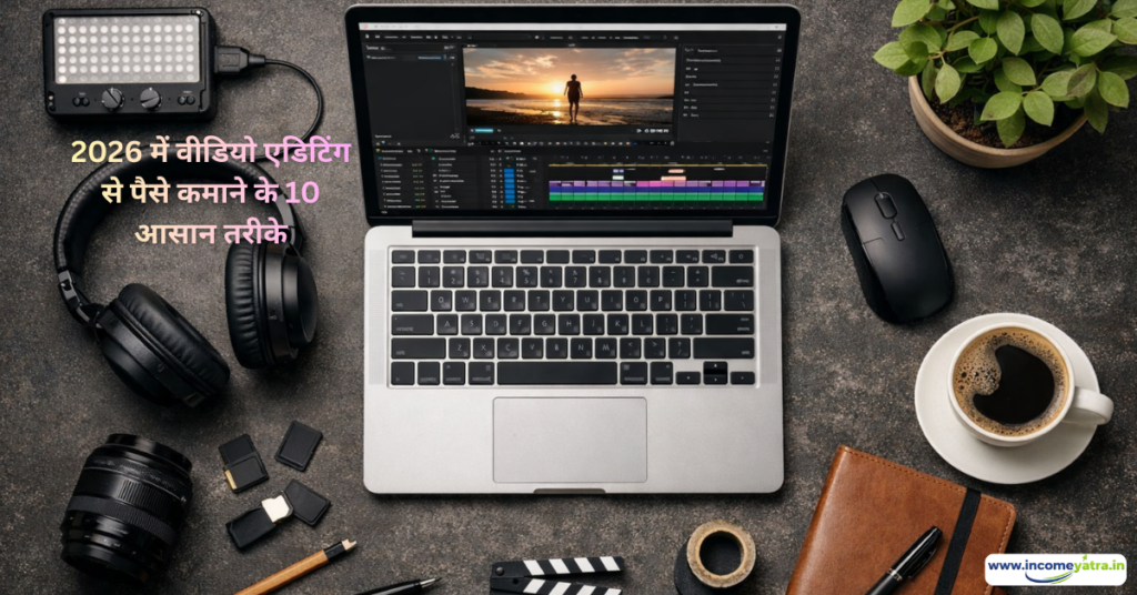 2026 में वीडियो एडिटिंग से पैसे कमाने के 10 आसान तरीके