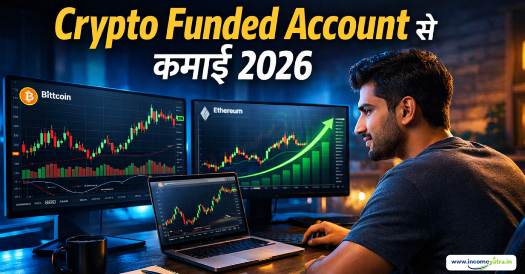 Crypto Funded Account से कमाई 2026