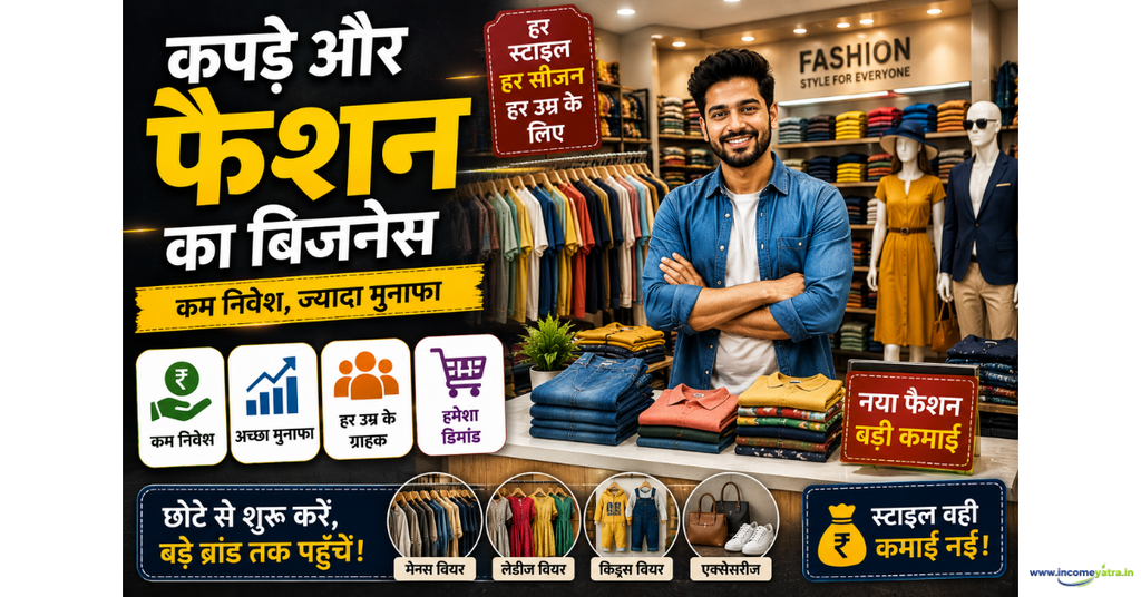 कपड़े और फैशन का बिजनेस