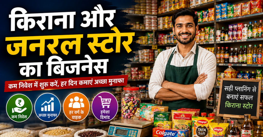 किराना और जनरल स्टोर का बिजनेस 1