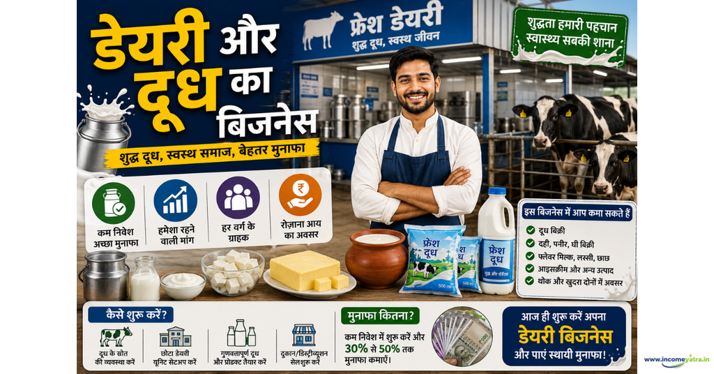 डेयरी और दूध का बिजनेस